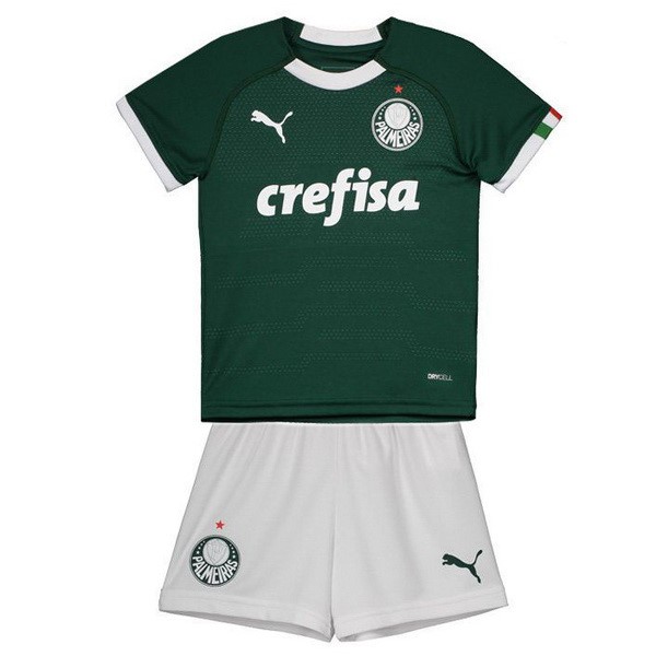 Camiseta Palmeiras 1ª Kit Niño 2019 2020 Verde